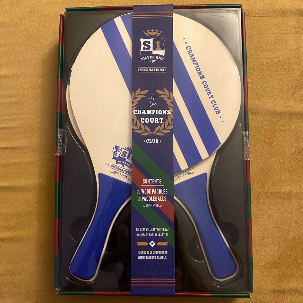 Silver One Champions Court Paddles (New)